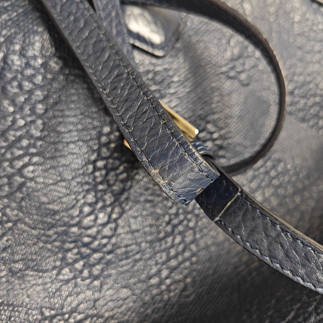 Dewsbury Mini Leather Blue