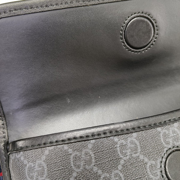 Neo Vintage Monogram Coated Canvas Black