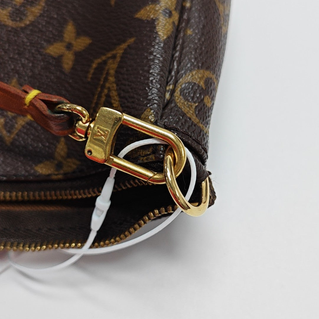 ACCESSOIRES Monogram Coated Canvas Brown