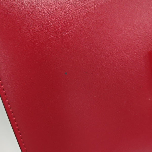 CLASSIC BOX Medium Calfskin Red