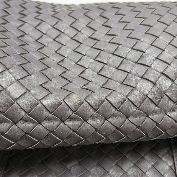 Lambskin Shoulder Bag Gray