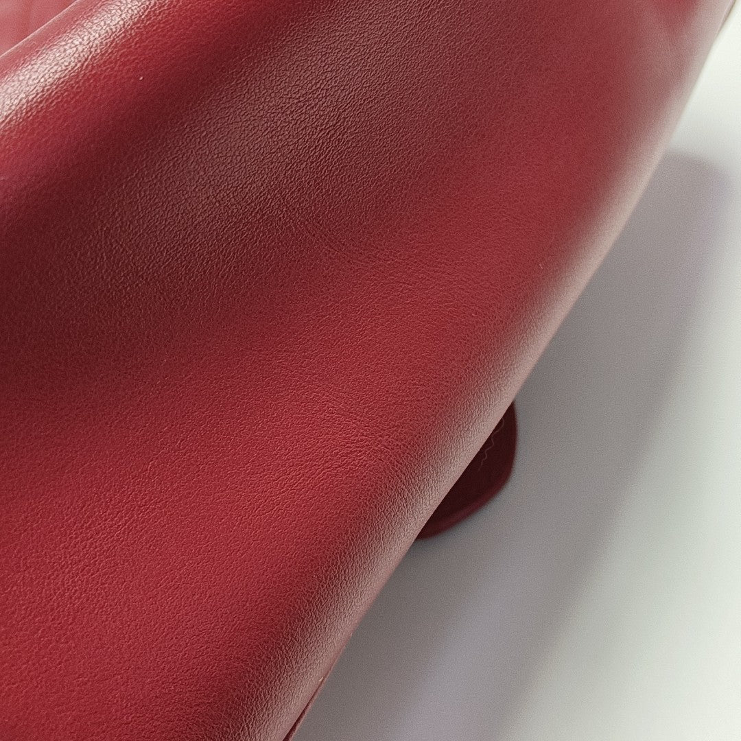 GG Marmont Small Quilted Calfskin Red