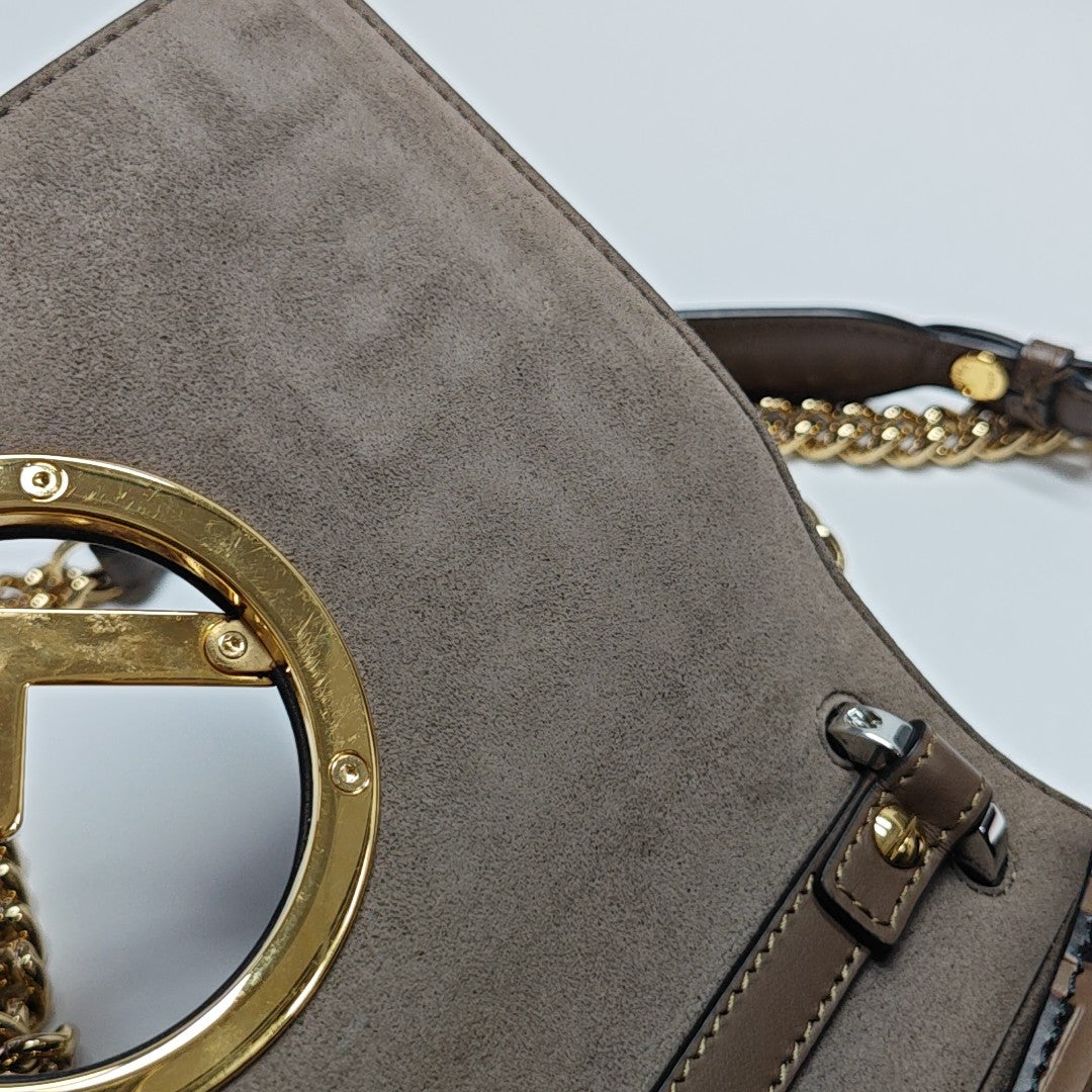 Kan I F Mini Calfskin Brown
