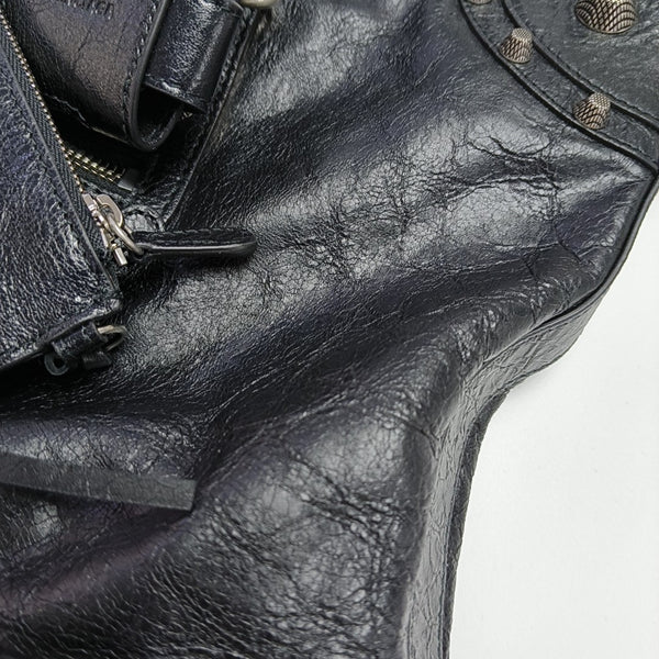 Le Cagole Small Calfskin Black