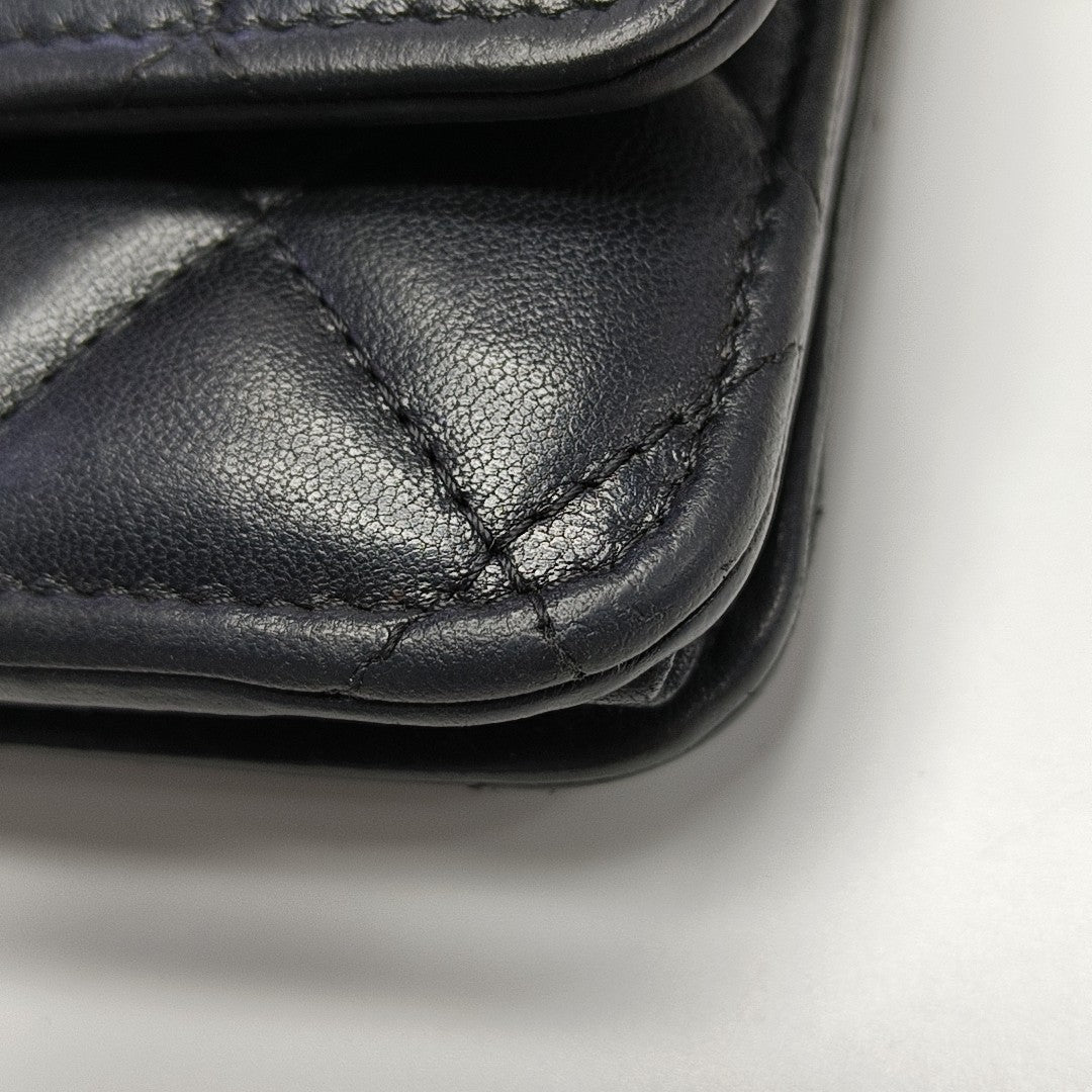 WOC Mini Lambskin Black