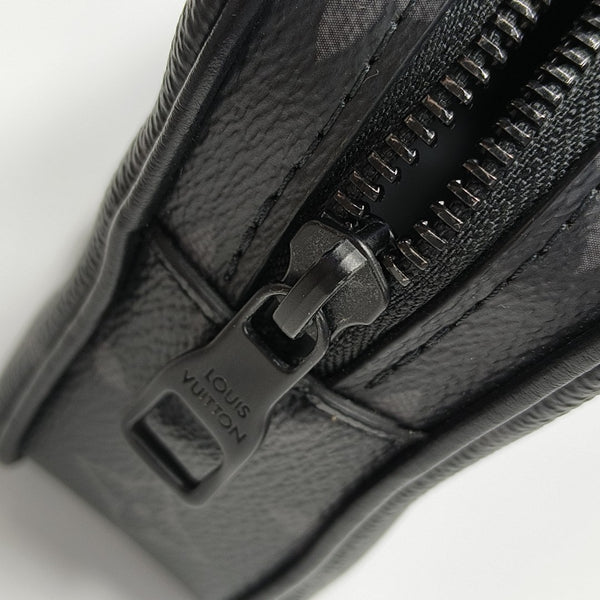 VOLGA Monogram Coated Canvas Black