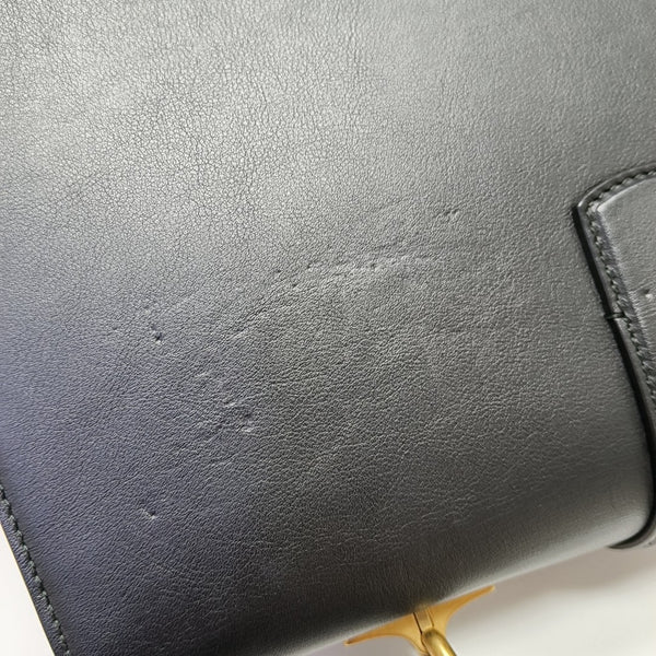 Dionysus Large Calfskin Black
