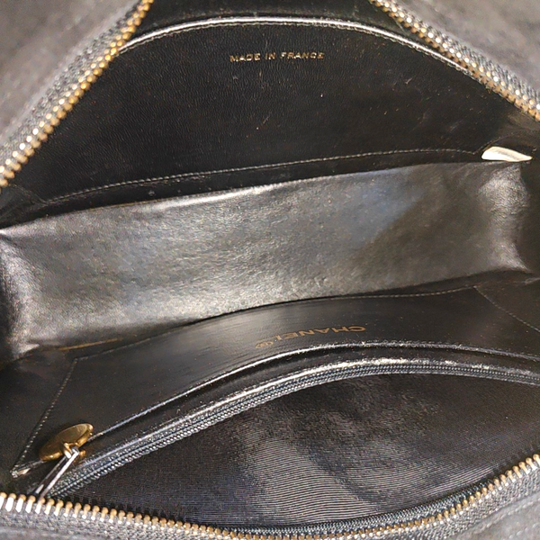 Quilted Suede Black