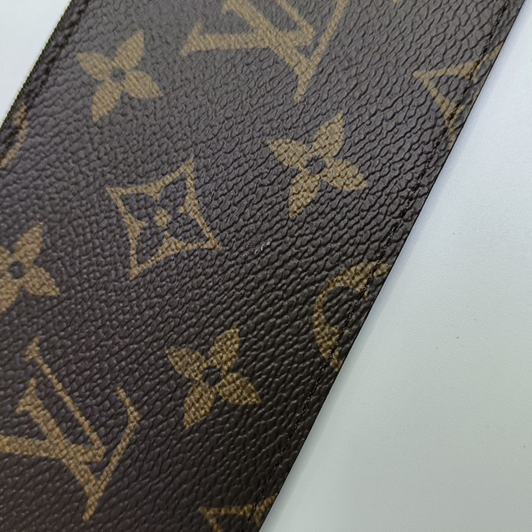 JOSÉPHINE Monogram Coated Canvas Brown Wallet