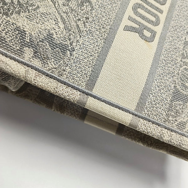 Book Tote Medium Canvas Gray