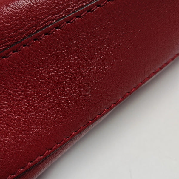 Re(belle) Large Calfskin Red