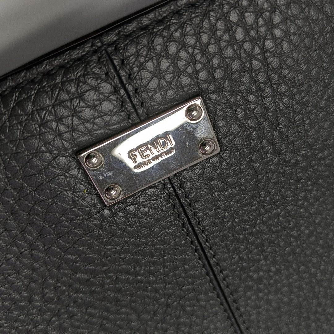 Peekaboo Medium Calfskin Gray