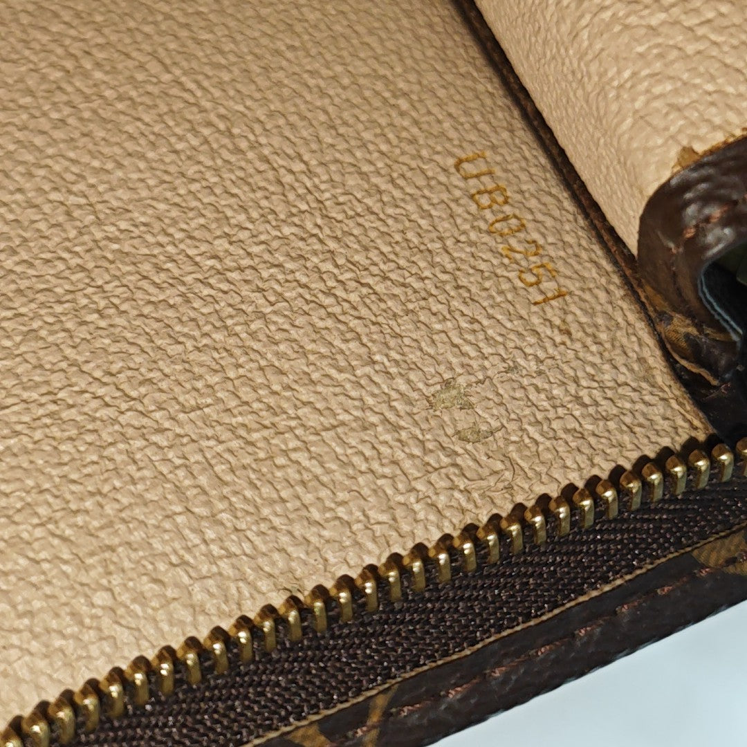 TOILET POCKET 26 Monogram Coated Canvas Brown