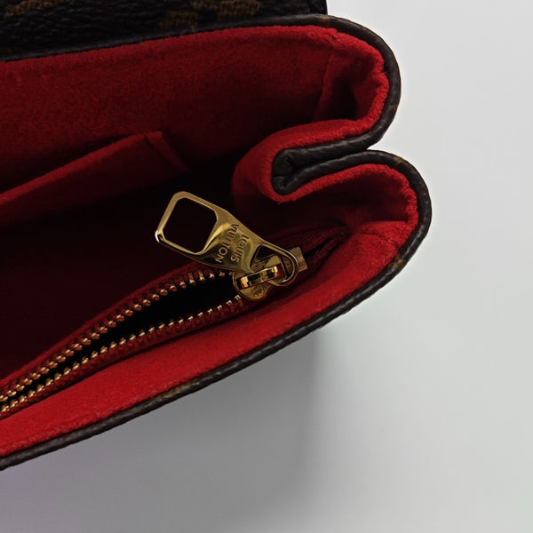 SAINT PLACIDE Monogram Coated Canvas Brown