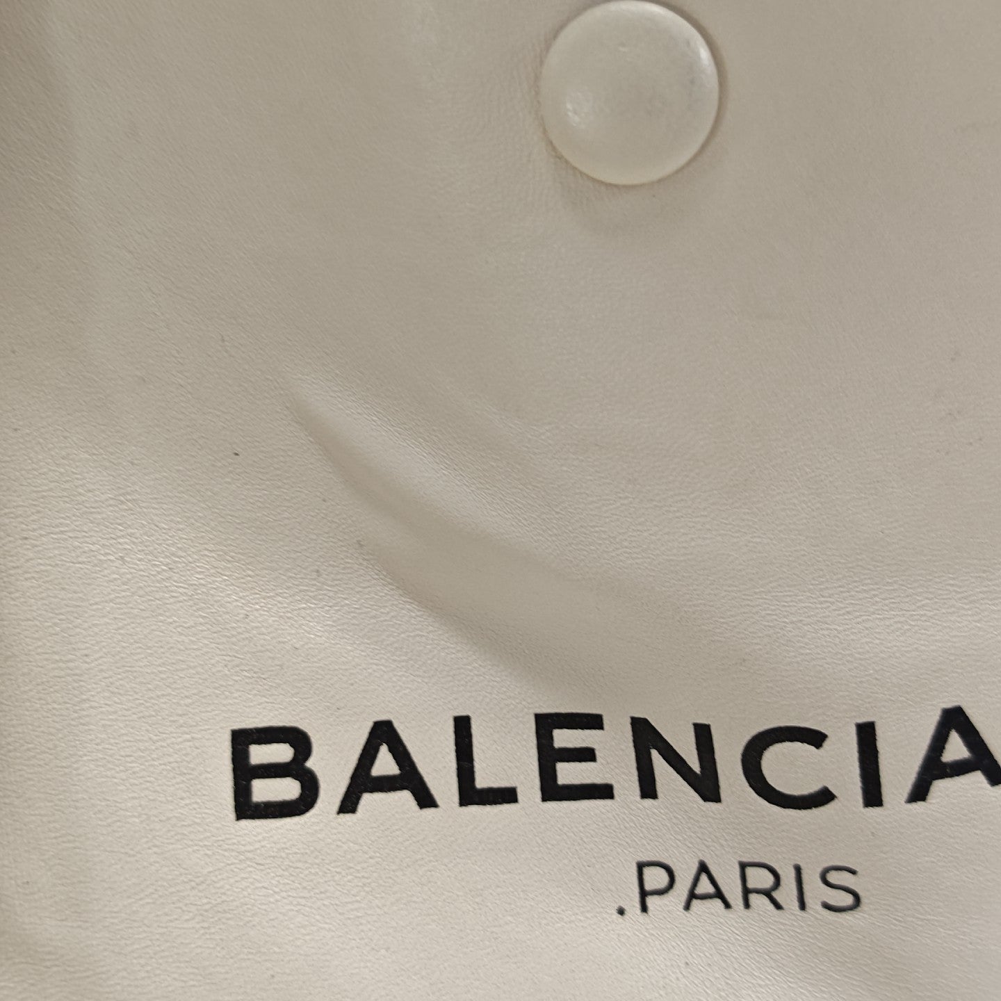 Calfskin Top Handle Bag White