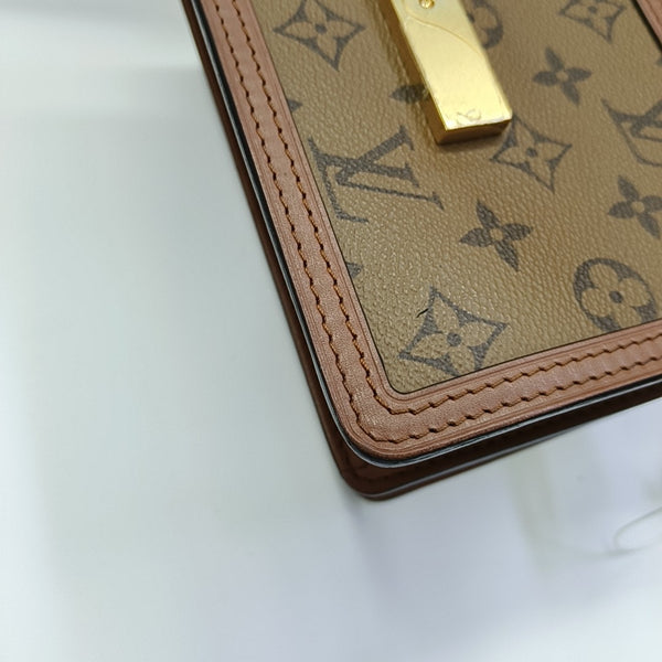DAUPHINE Mini Coated Canvas Brown