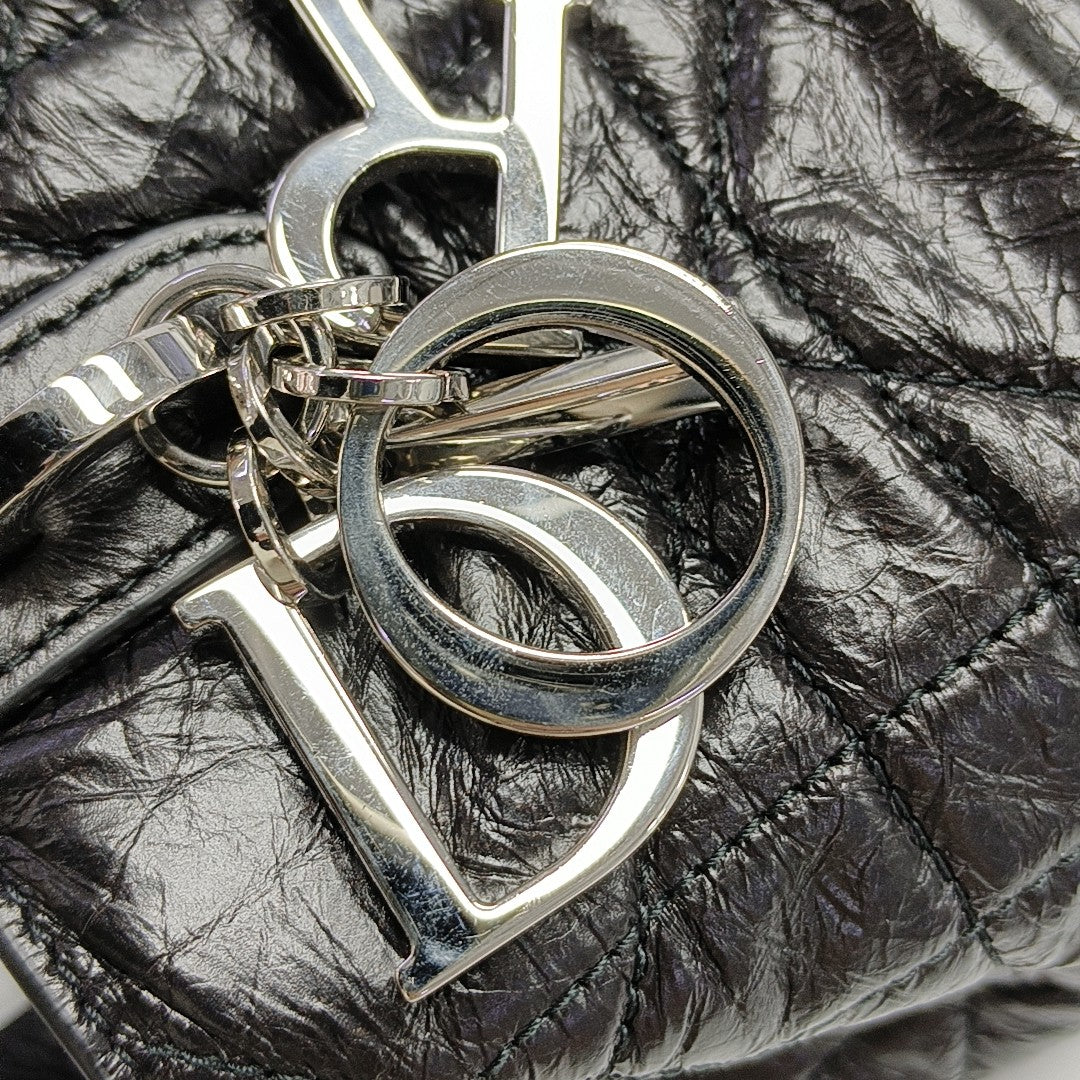 Toujours Small Cannage Calfskin Black
