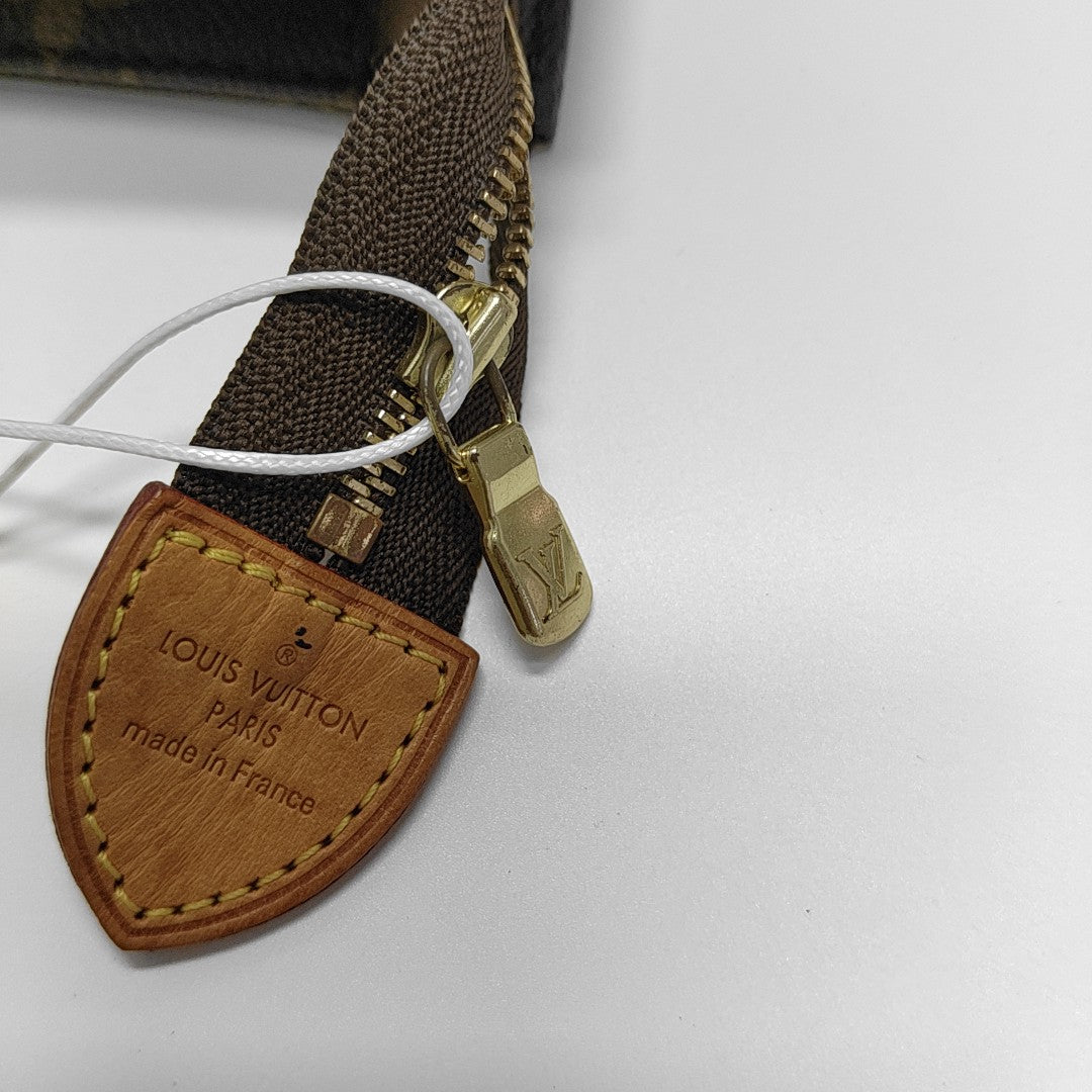 TOILET POCKET 26 Monogram Coated Canvas Brown