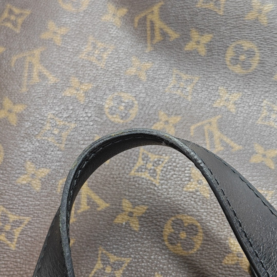 KITAN Monogram Coated Canvas Brown