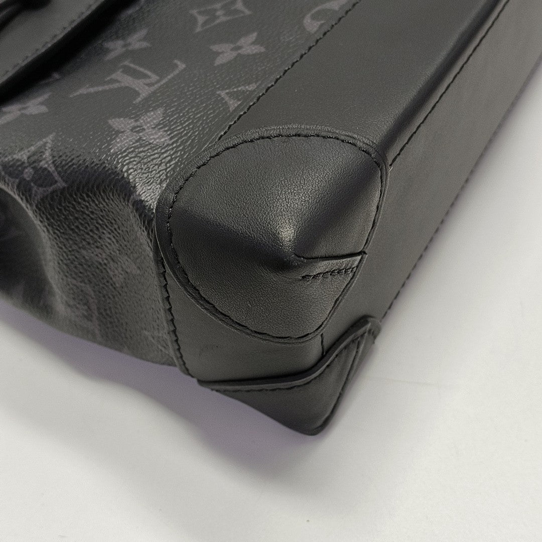 STEAMER PM Monogram Coated Canvas Black