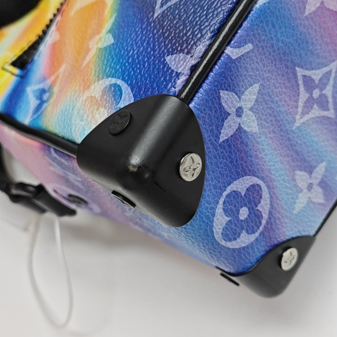 SOFT TRUNK Mini Monogram Coated Canvas Multicolor