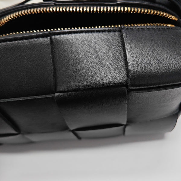 Brick Cassette Small Lambskin Black