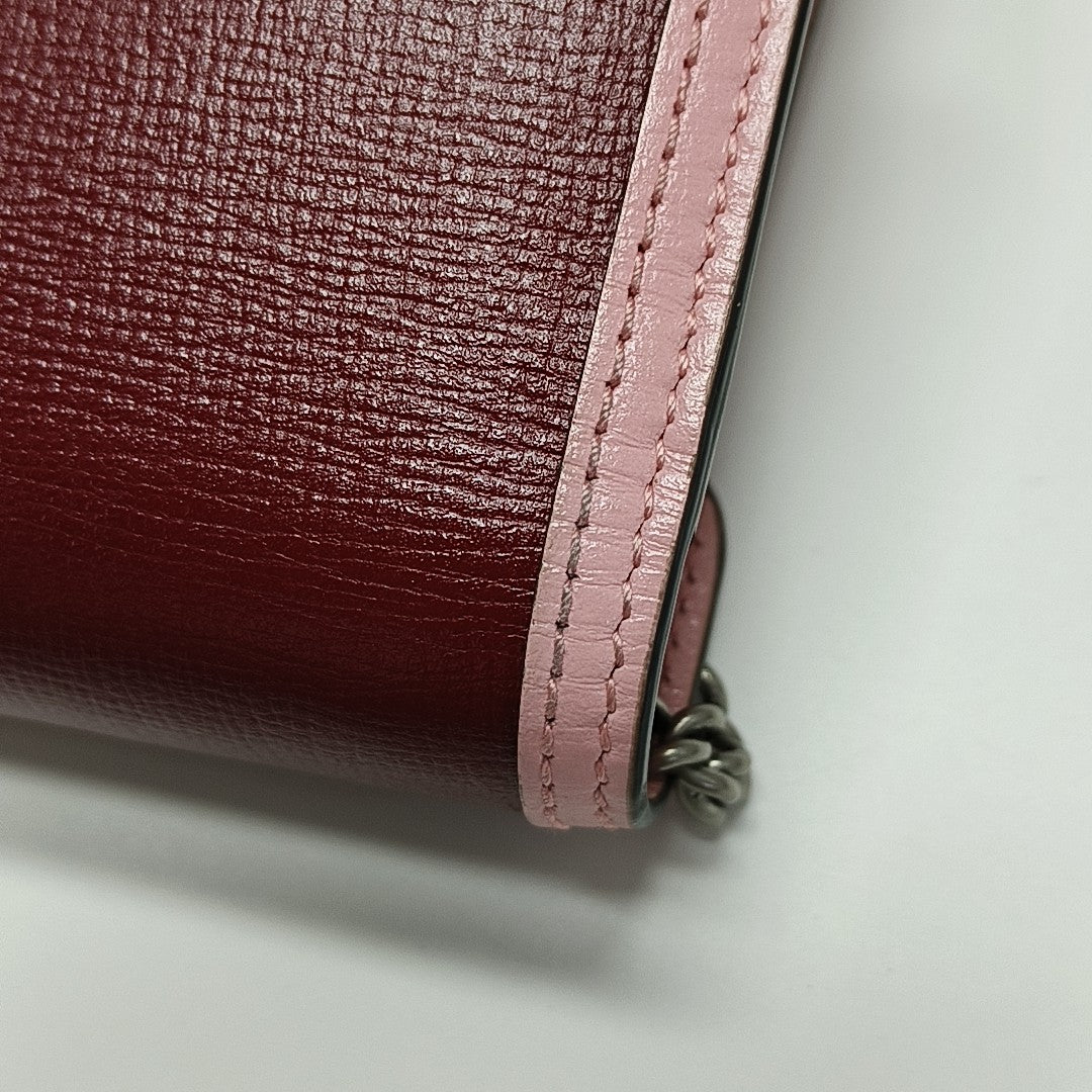 Dionysus Super Mini Calfskin Red