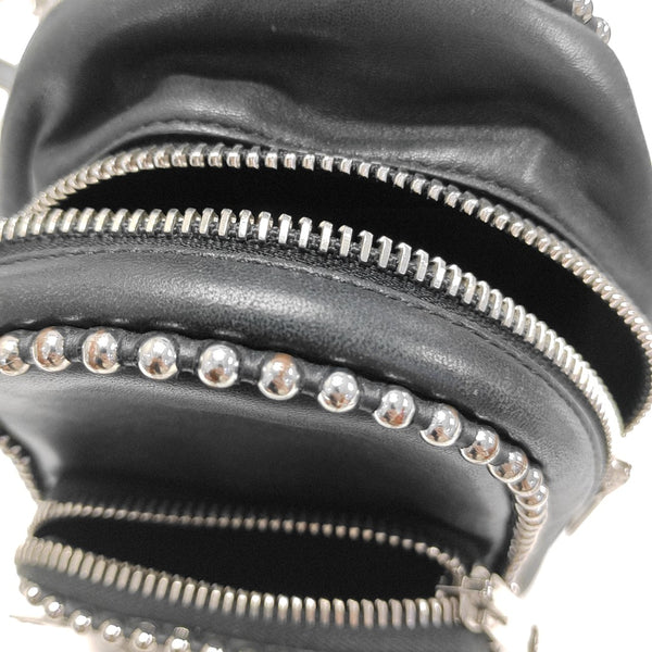 Lambskin Shoulder Bag Black