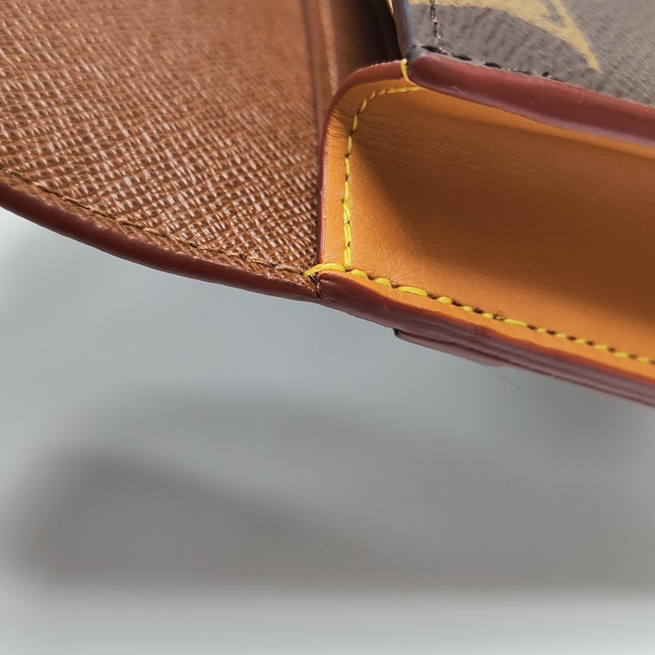 S LOCK GM Monogram Coated Canvas Brown