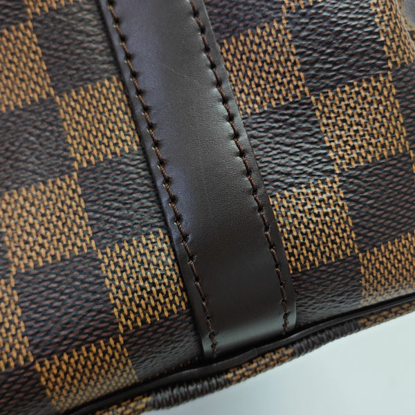 SPEEDY 25 Damier Ebene Coated Canvas Brown