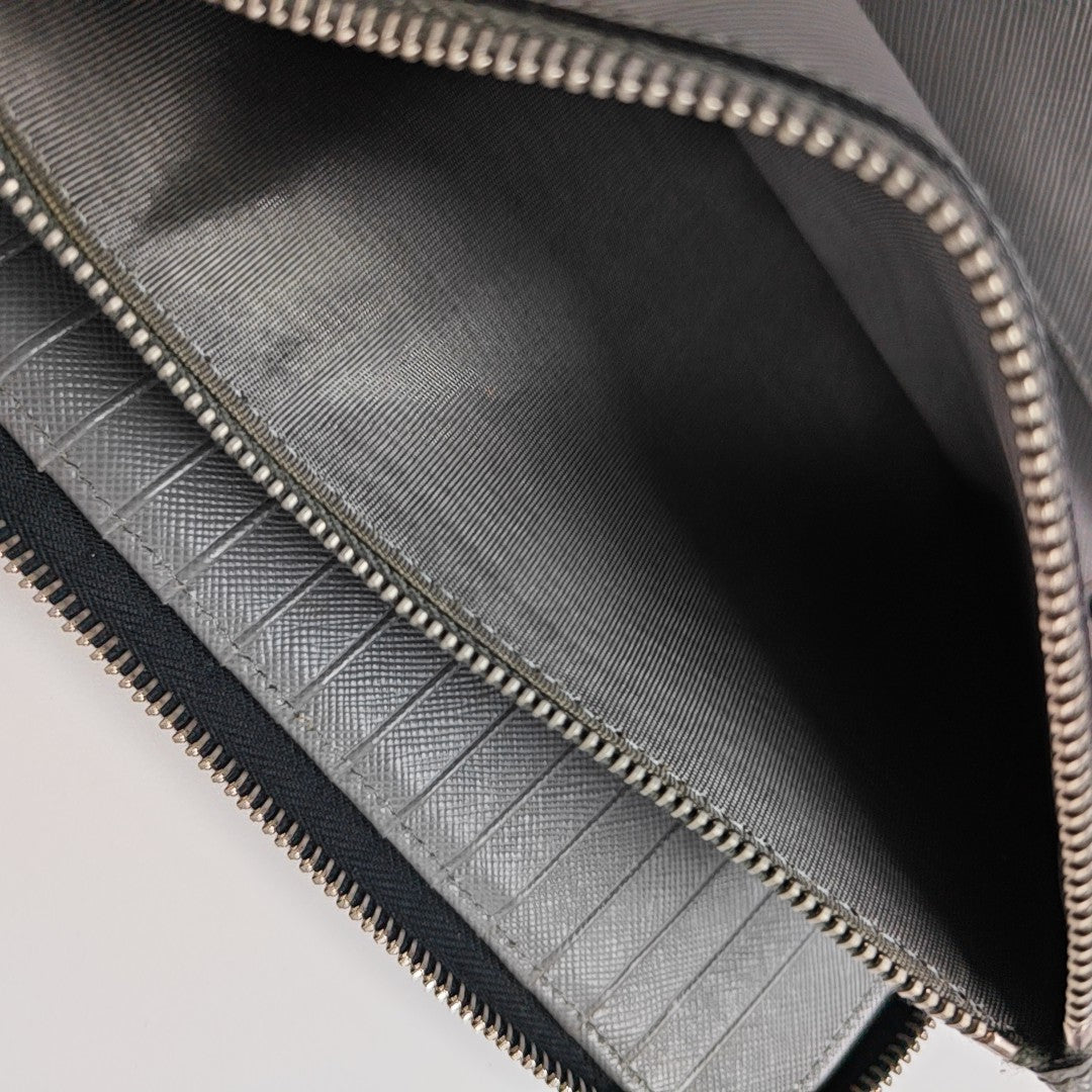 Saffiano Calfskin Wallet Black