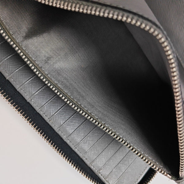 Saffiano Calfskin Wallet Black