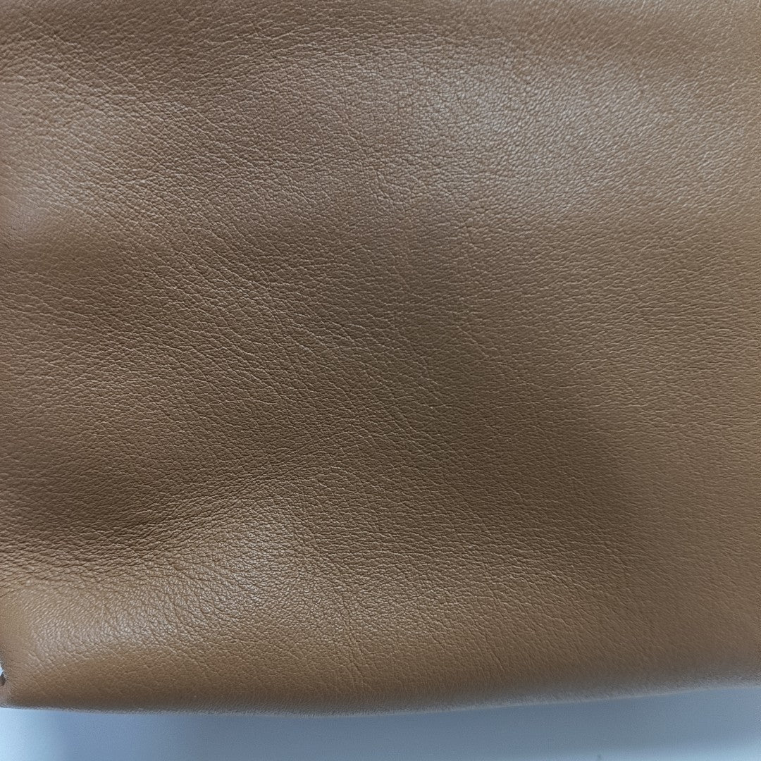 Authenticated pre-owned  Flamenco Super Mini Calfskin Brown - Shoulder Bag at Looply