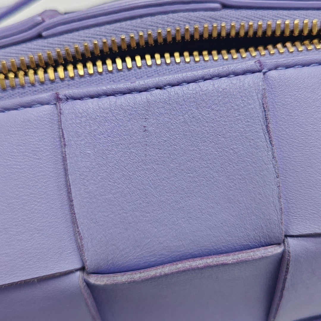 Intrecciato Small Lambskin Purple
