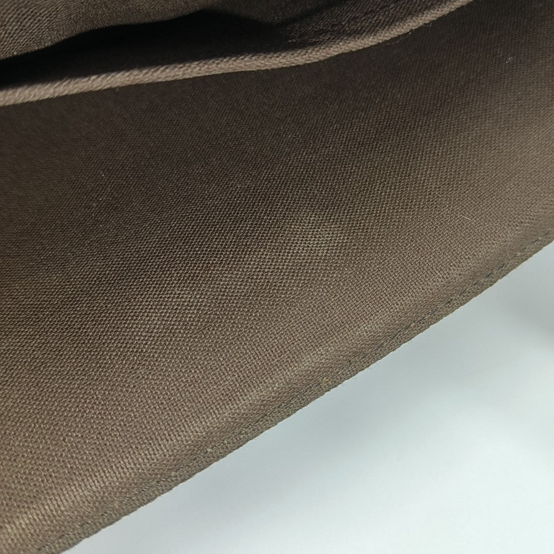 MELVILLE Damier Ebene Coated Canvas Brown
