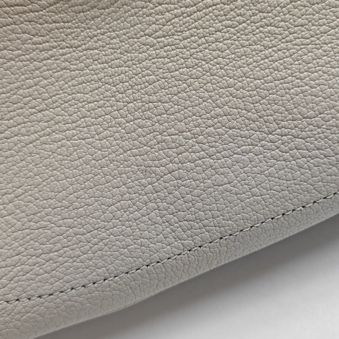 Aphrodite Small Calfskin White