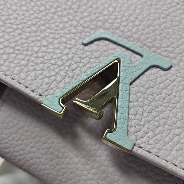 CAPUCINES Mini Calfskin Purple