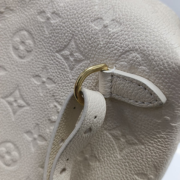 BACKUP Monogram Calfskin White