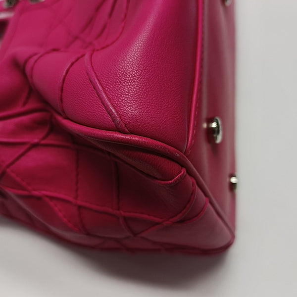 Granville Cannage Lambskin Red
