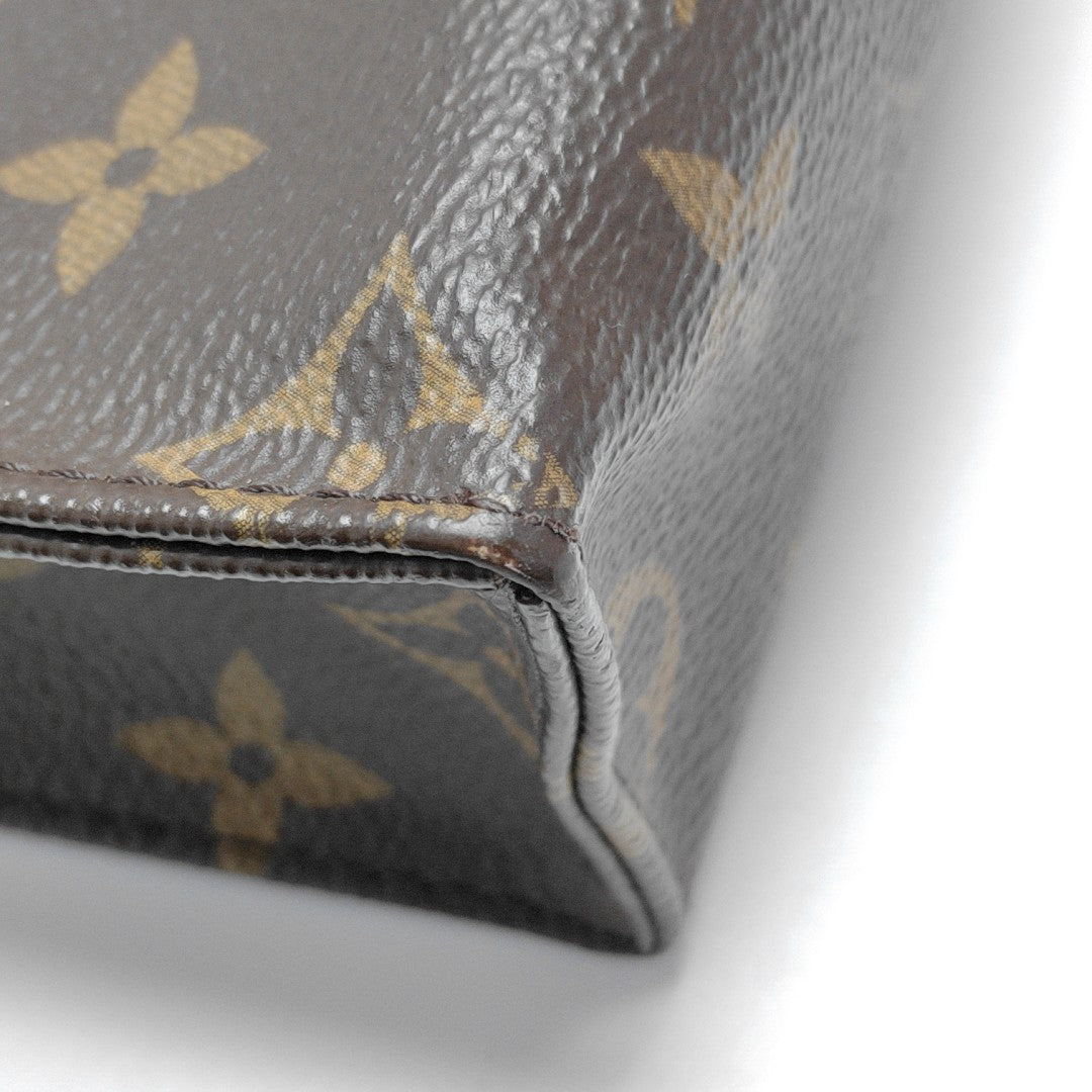 TOILET POCKET 26 Monogram Coated Canvas Brown