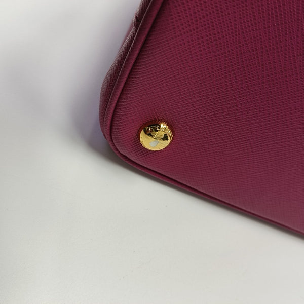 Galleria Small Calfskin Red