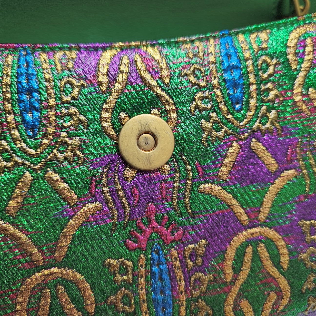 Special Material Shoulder Bag Multicolor