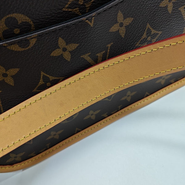 DIANE Monogram Coated Canvas Brown
