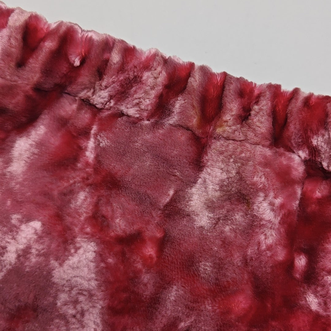 Velvet Top Handle Bag Pink