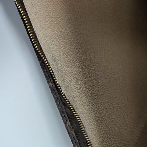TOILET POCKET 26 Monogram Coated Canvas Brown