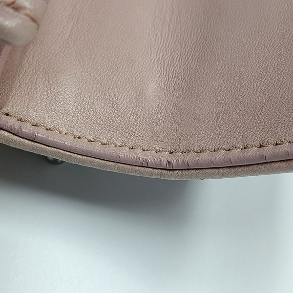 Miu Lady Quilted Lambskin Pink