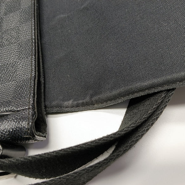 DISTRICT MM Damier Graphite Coated Canvas Gray