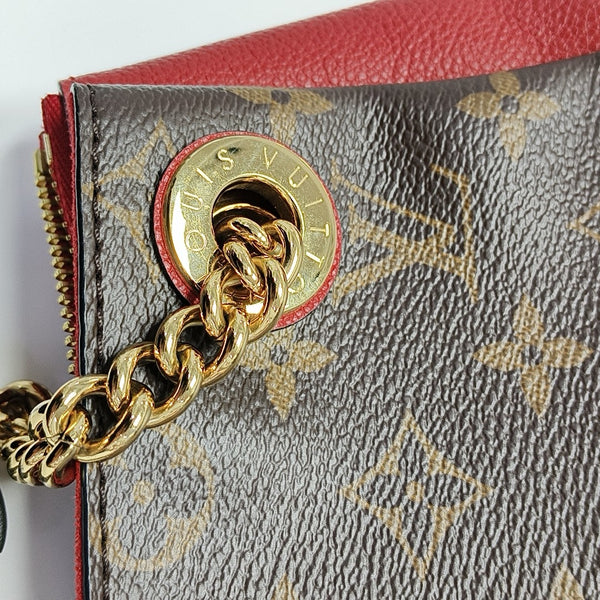 SURENE BB Monogram Coated Canvas Brown