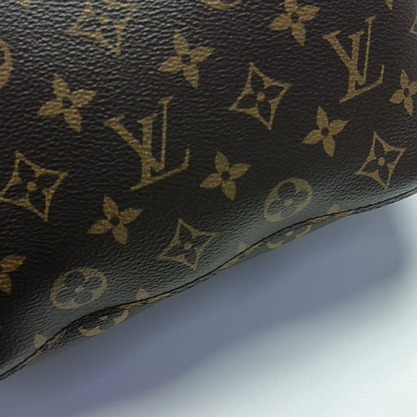 NÉONOÉ MM Monogram Coated Canvas Brown