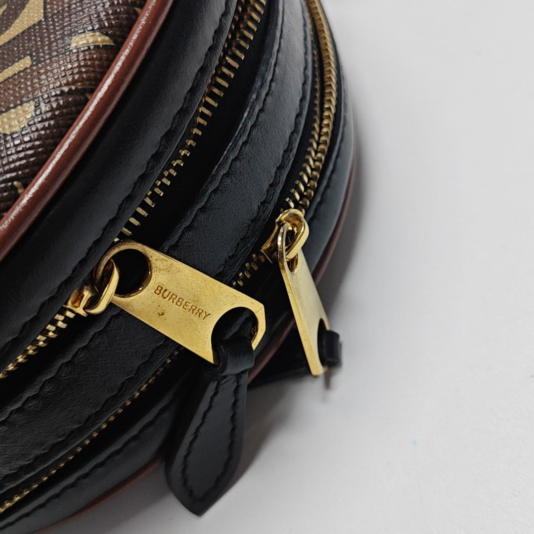 Coated Canvas Shoulder Bag Multicolor